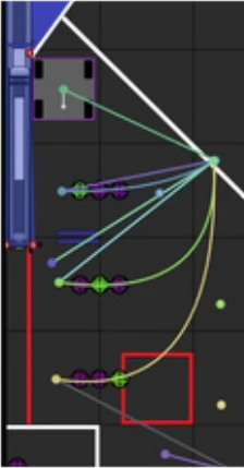 Full-field autonomous path plot