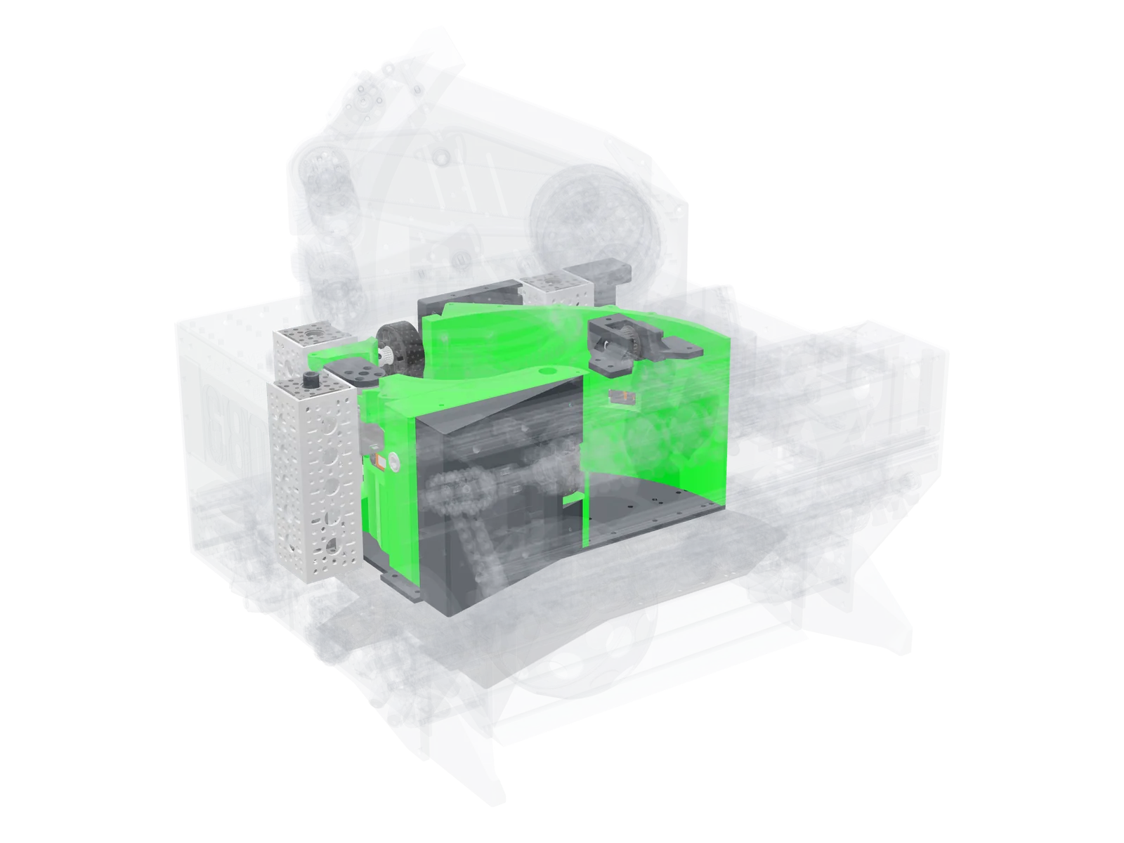 Robot with the transfer highlighted